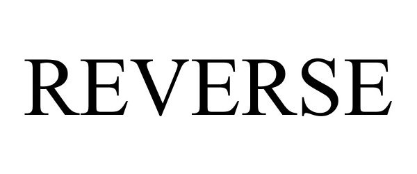 Trademark Logo REVERSE