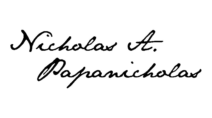 Trademark Logo NICHOLAS A. PAPANICHOLAS