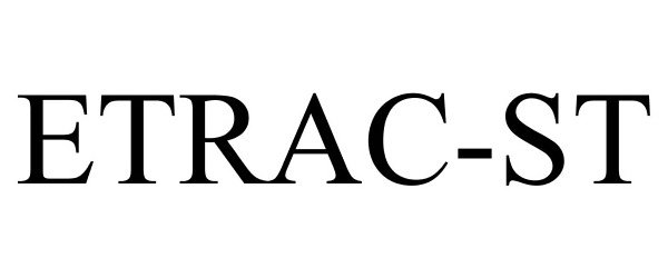 Trademark Logo ETRAC-ST