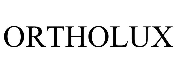 Trademark Logo ORTHOLUX