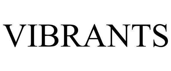 Trademark Logo VIBRANTS