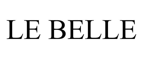 Trademark Logo LE BELLE