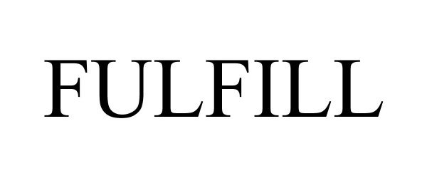 Trademark Logo FULFILL