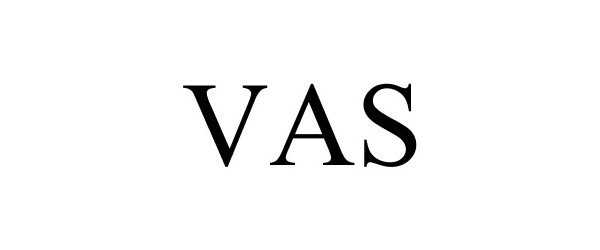 Trademark Logo VAS