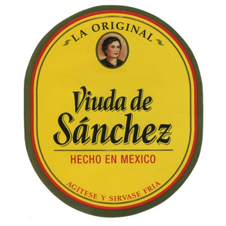 Trademark Logo VIUDA DE SÃNCHEZ LA ORIGINAL HECHO EN MEXICO AGITESE Y SIRVASE FRIA