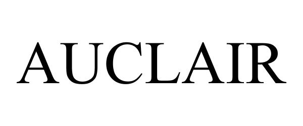 Trademark Logo AUCLAIR