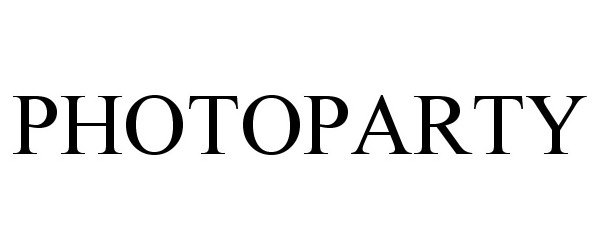 Trademark Logo PHOTOPARTY
