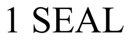 Trademark Logo 1-SEAL