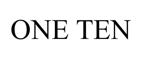 Trademark Logo ONE TEN