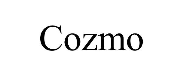 Trademark Logo COZMO
