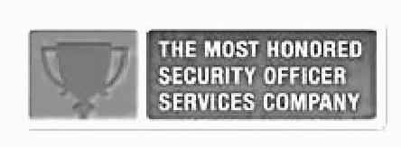 Trademark Logo THE MOST HONORED SECURITY OFFICER SERVICES COMPANY