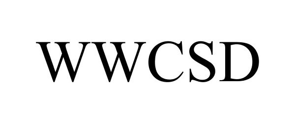 Trademark Logo WWCSD