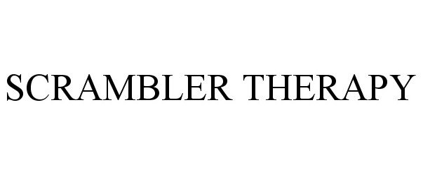 Trademark Logo SCRAMBLER THERAPY