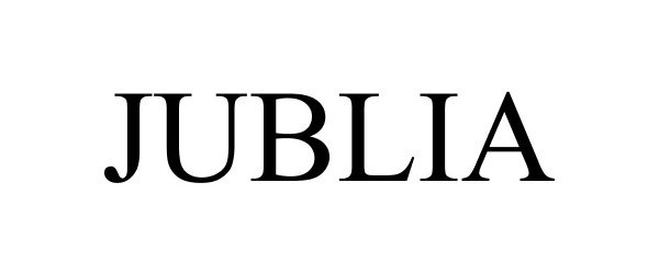 Trademark Logo JUBLIA