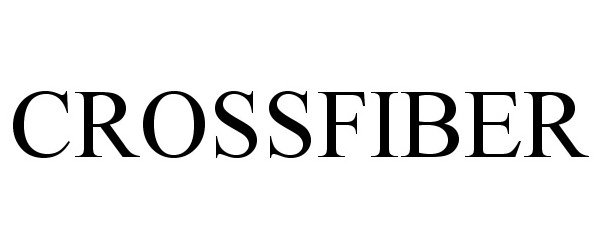 Trademark Logo CROSSFIBER