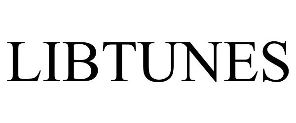 Trademark Logo LIBTUNES