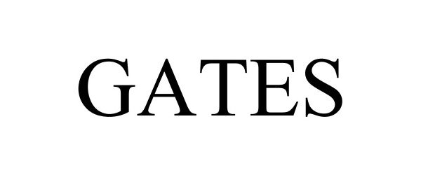 Trademark Logo GATES