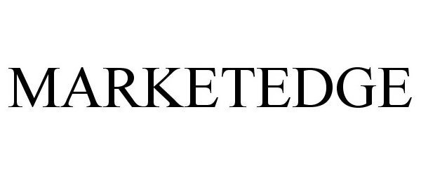 Trademark Logo MARKETEDGE