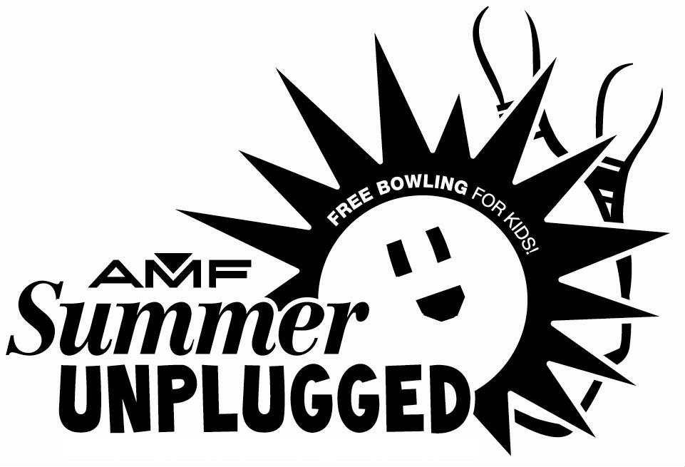 Trademark Logo AMF SUMMER UNPLUGGED FREE BOWLING FOR KIDS!