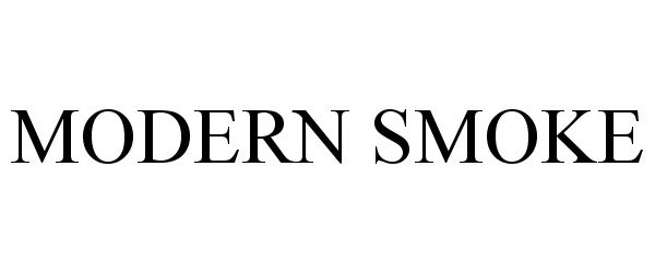 Trademark Logo MODERN SMOKE