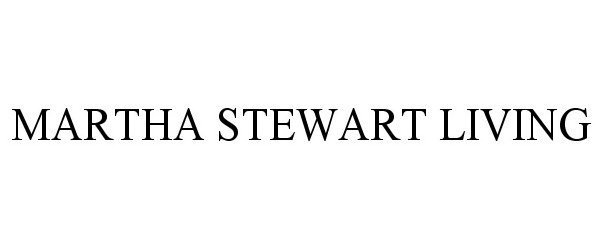 Trademark Logo MARTHA STEWART LIVING