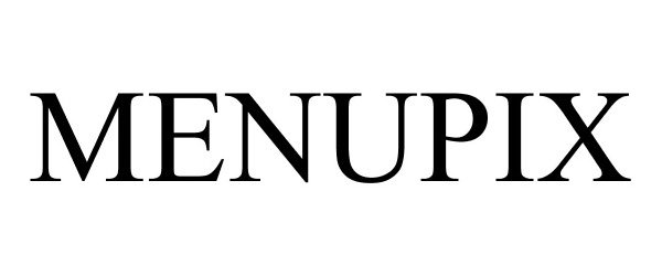 Trademark Logo MENUPIX