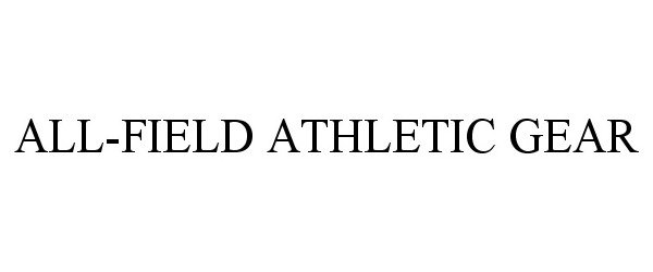  ALL-FIELD ATHLETIC GEAR