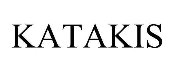 Trademark Logo KATAKIS