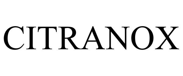 Trademark Logo CITRANOX