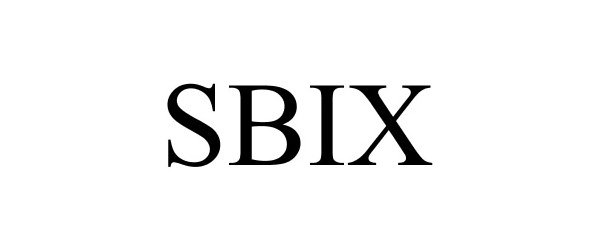  SBIX