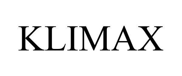 Trademark Logo KLIMAX