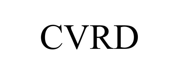 Trademark Logo CVRD