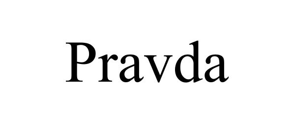 Trademark Logo PRAVDA