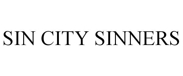 Trademark Logo SIN CITY SINNERS