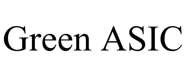 Trademark Logo GREEN ASIC