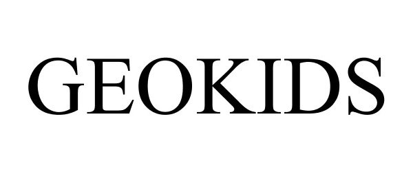 Trademark Logo GEOKIDS