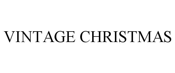 Trademark Logo VINTAGE CHRISTMAS