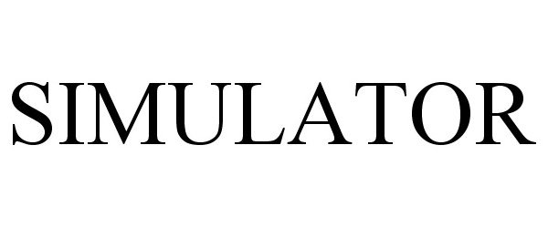 Trademark Logo SIMULATOR