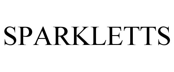 Trademark Logo SPARKLETTS