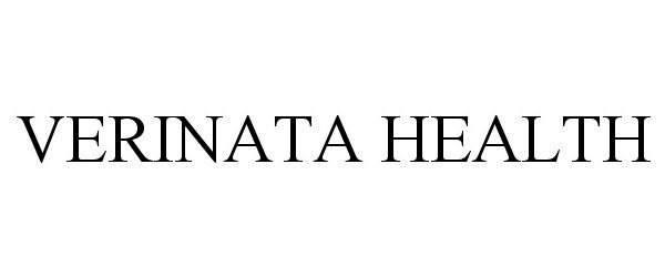 Trademark Logo VERINATA HEALTH