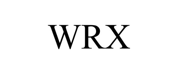 Trademark Logo WRX