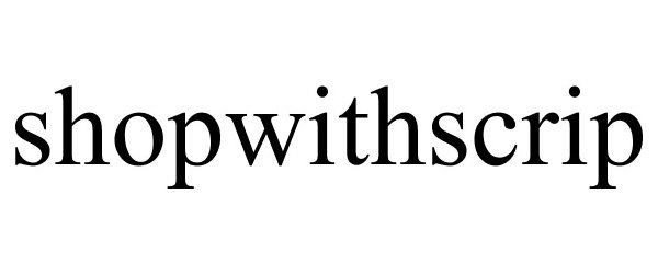 Trademark Logo SHOPWITHSCRIP