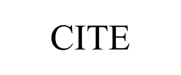 Trademark Logo CITE