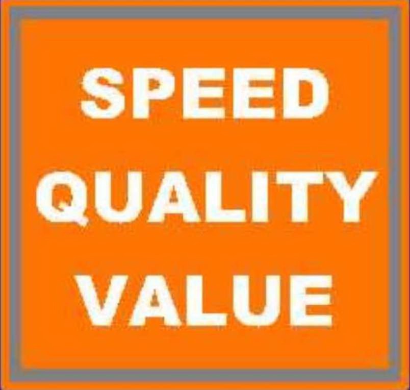  SPEED QUALITY VALUE