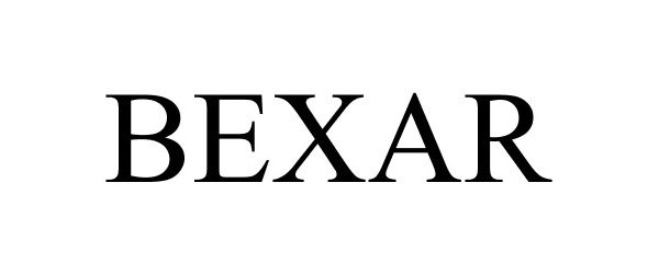 Trademark Logo BEXAR