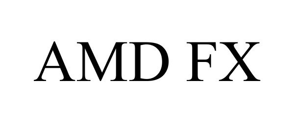 Trademark Logo AMD FX