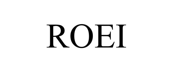 Trademark Logo ROEI