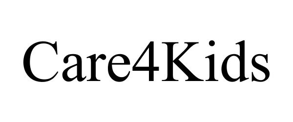 Trademark Logo CARE4KIDS