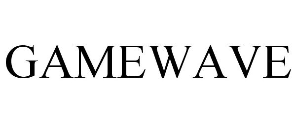 Trademark Logo GAMEWAVE