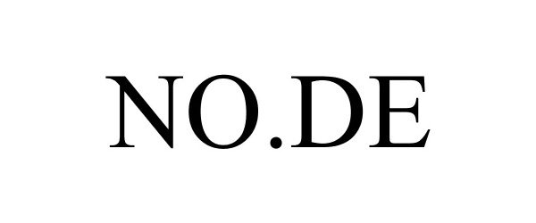 Trademark Logo NO.DE
